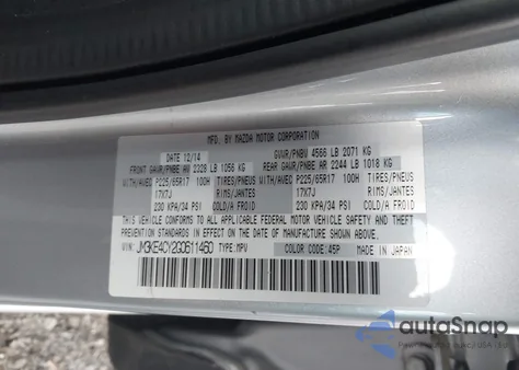 2016 Mazda Cx-5 Touring from USA, damaged, VIN JM3KE4CY2G0611460